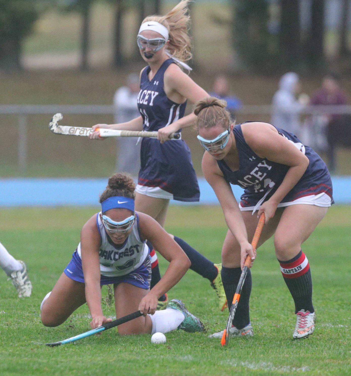 Lacey vs Oakcrest Field Hockey game